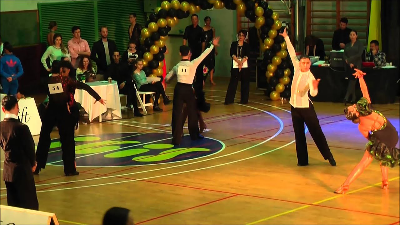 Eric Izakson & Mishel Magera Youth Latin Rishon le Zion 25/01/14
