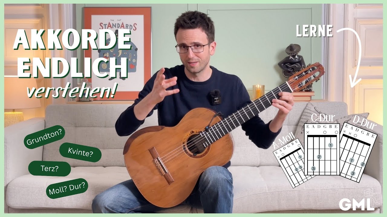 Die wichtigsten Gitarrenakkorde | Theorie & Praxis