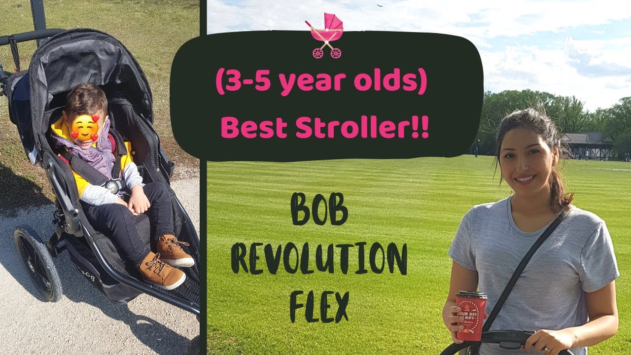 BOB Gear Revolution Flex 3.0 Jogging Stroller - Jogging & Running Stroller Review  !!