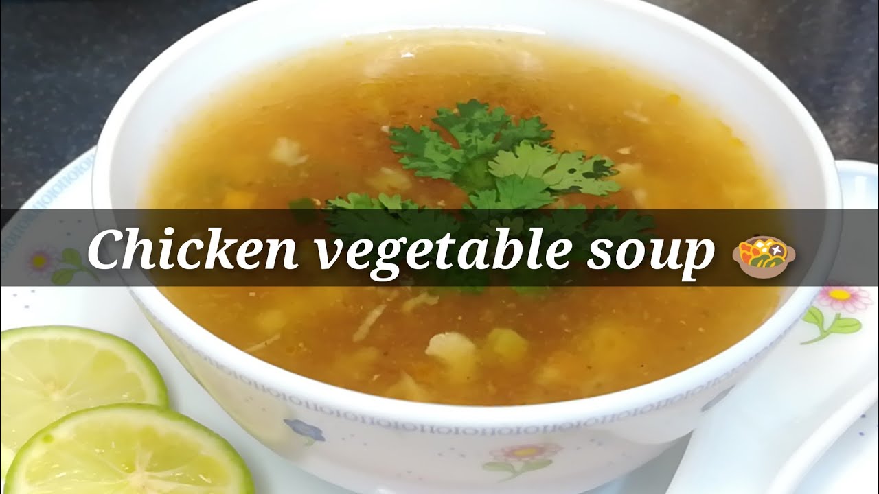 chicken vegetable soup... recipe from koli's life....#chickenvegsoup