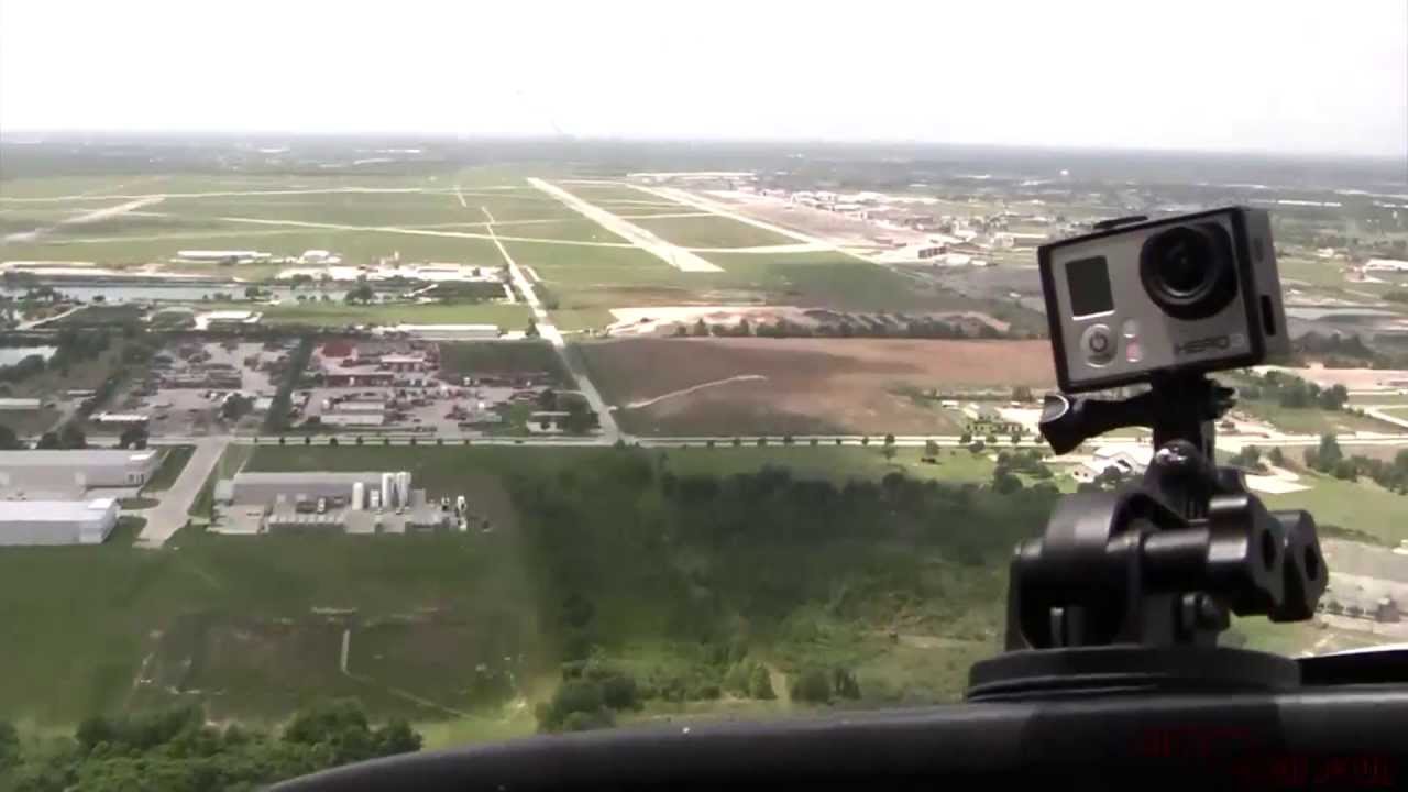 Ellington Field Visit & Flight Over Houston, TX