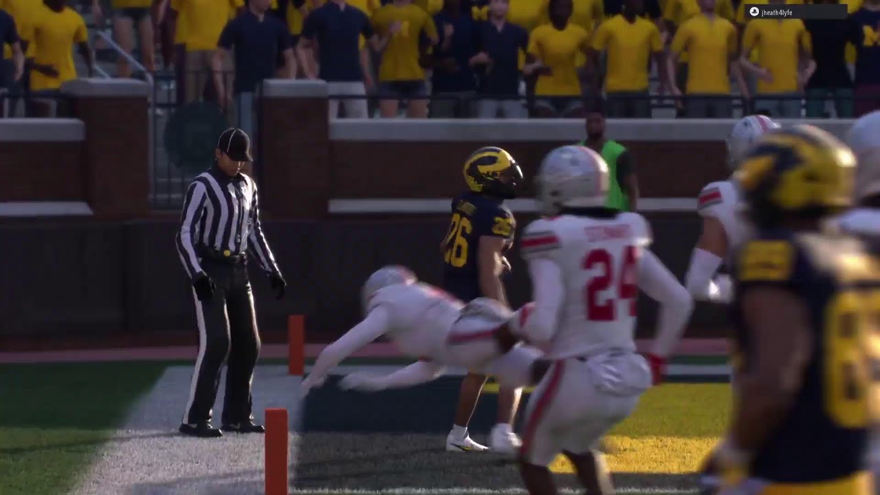 4. Michigan V 3.Ohio State