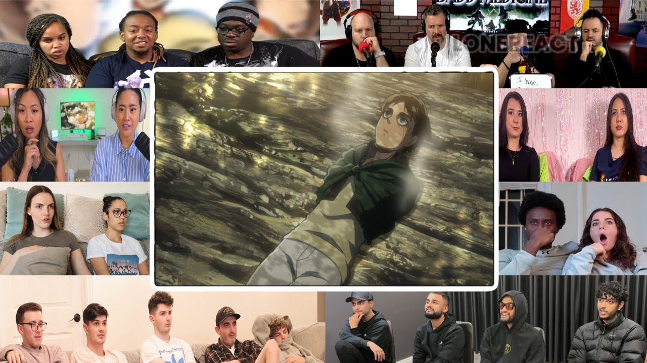 Eren Gets Captured Scene - Attack on Titan S2 Ep8 | Reaction Mashup