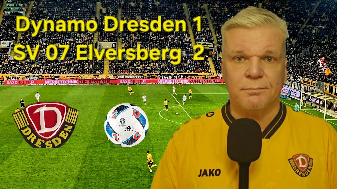 SG Dynamo Dresden &ndash; SV Elversberg 1:2 | Ungeschminkter Spielbericht und die Ursachen der Niederlage.