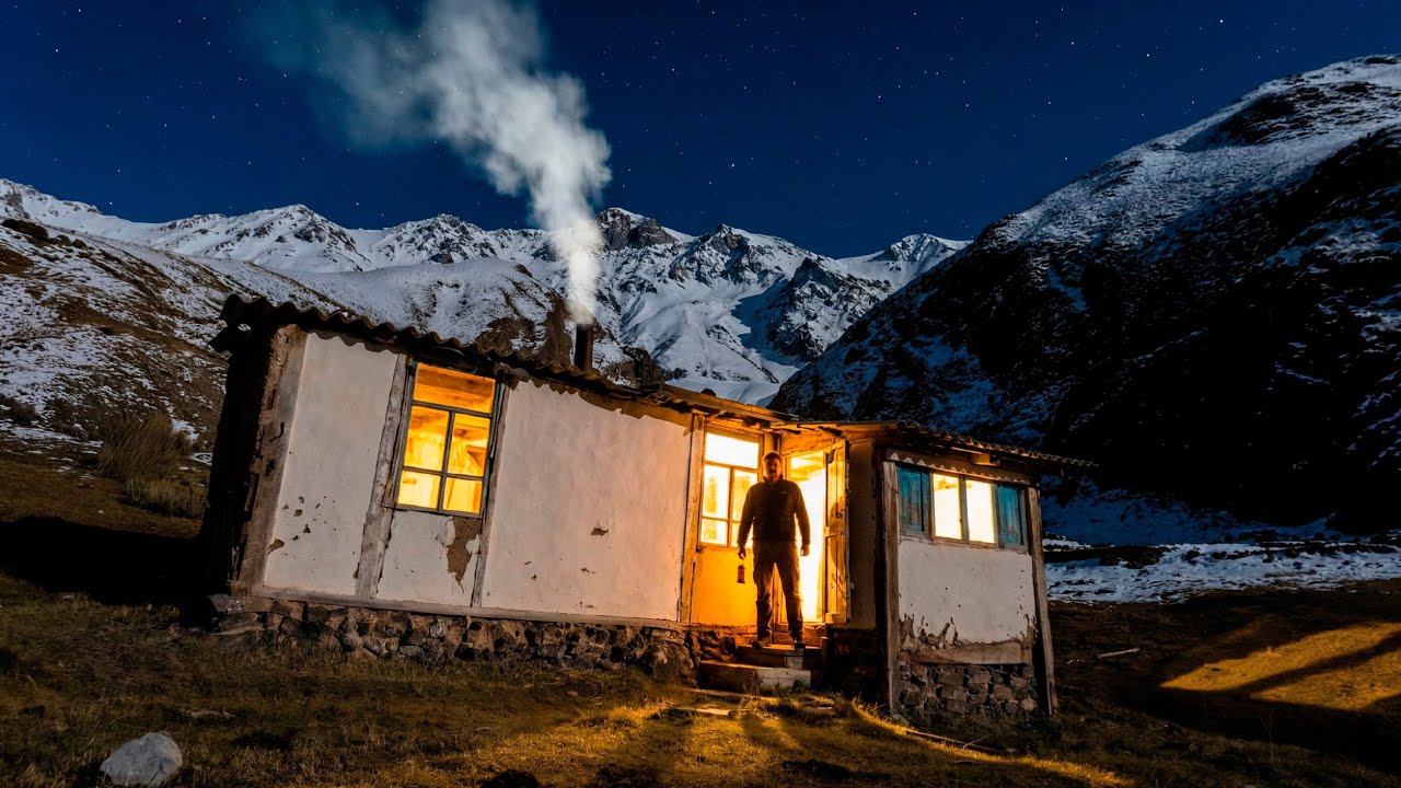 Alone in the Mountains | Giving New Life to an Abandoned Hut