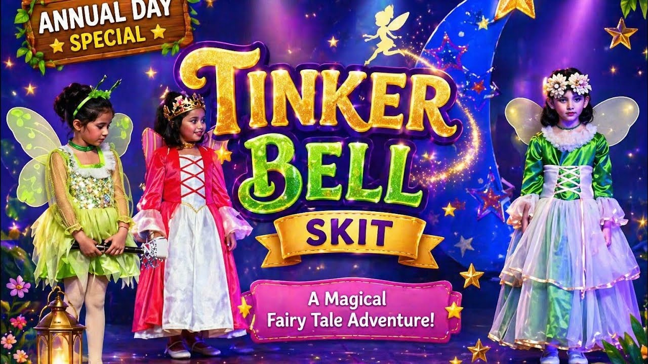 TINKERBELL SKIT | SCHOOL ANNUAL DAY | ANANYA VERMA | CUTOO KIDS
