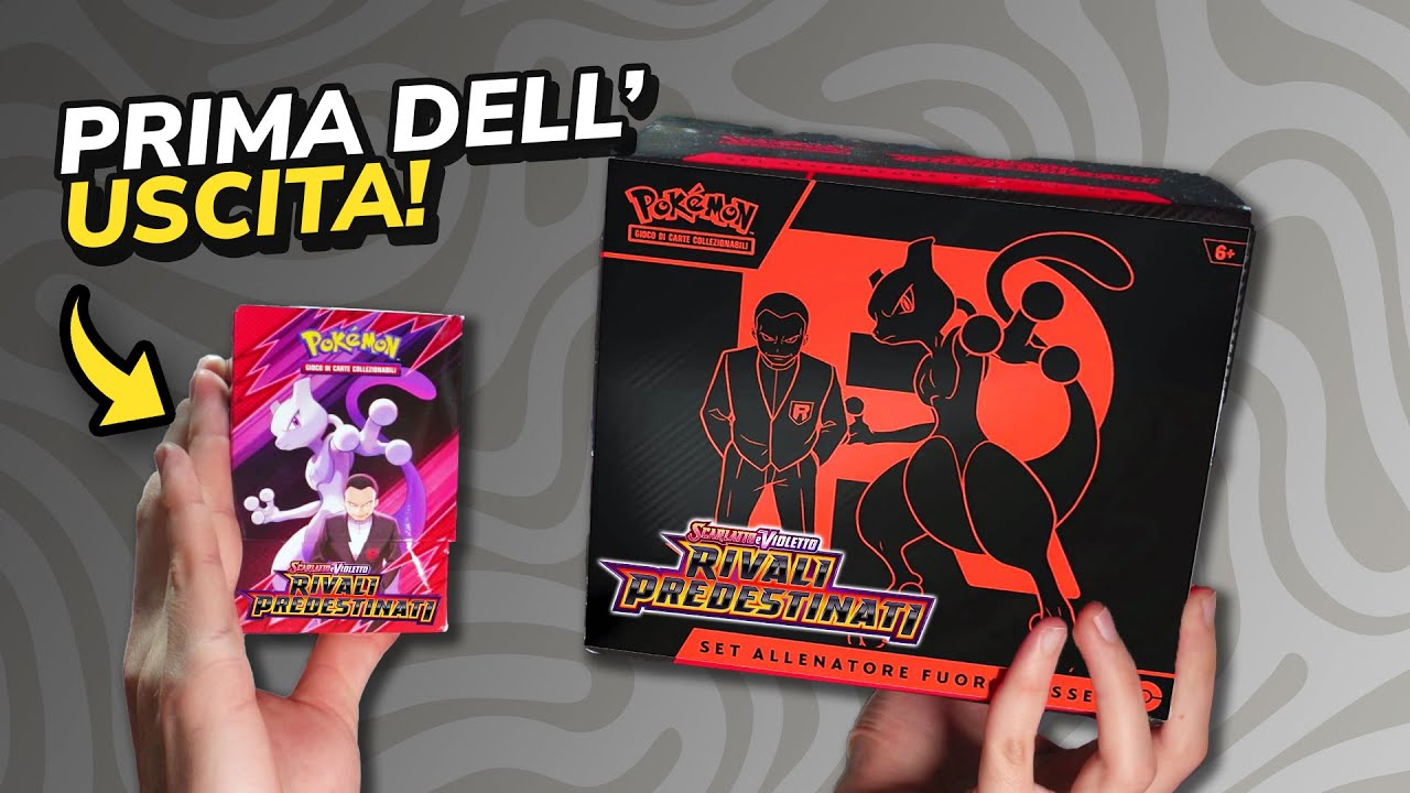 ANTEPRIMA 🔥 Ho aperto Pokémon RIVALI PREDESTINATI prima dell’uscita… e NON CI CREDO!