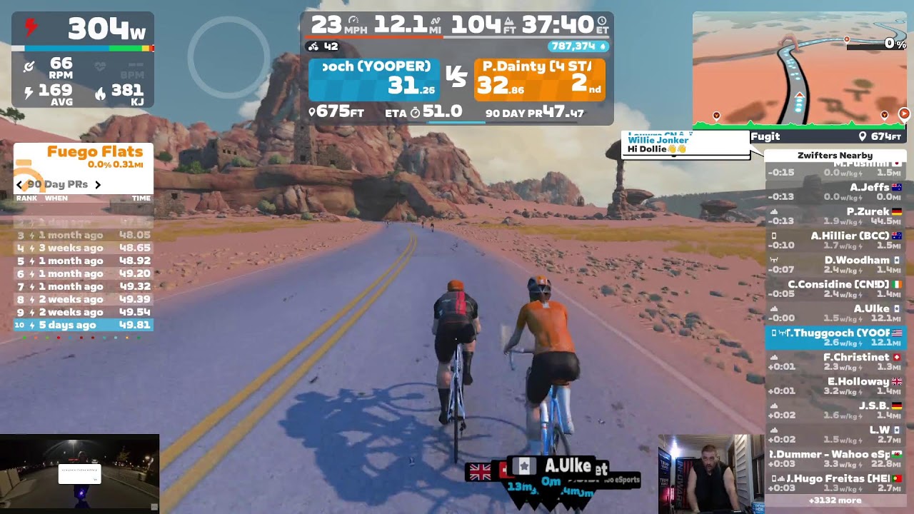 Zwift - Tempus Fugit in Watopia