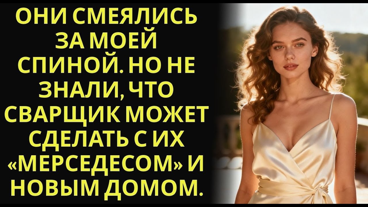 Они смеялись за моей спиной  Но не знали, что сварщик может сделать с их «Мерседесом» и новым до