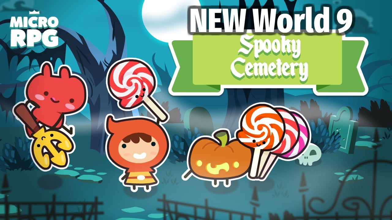 Micro RPG  - NEW World 9 - Spooky Cemetery