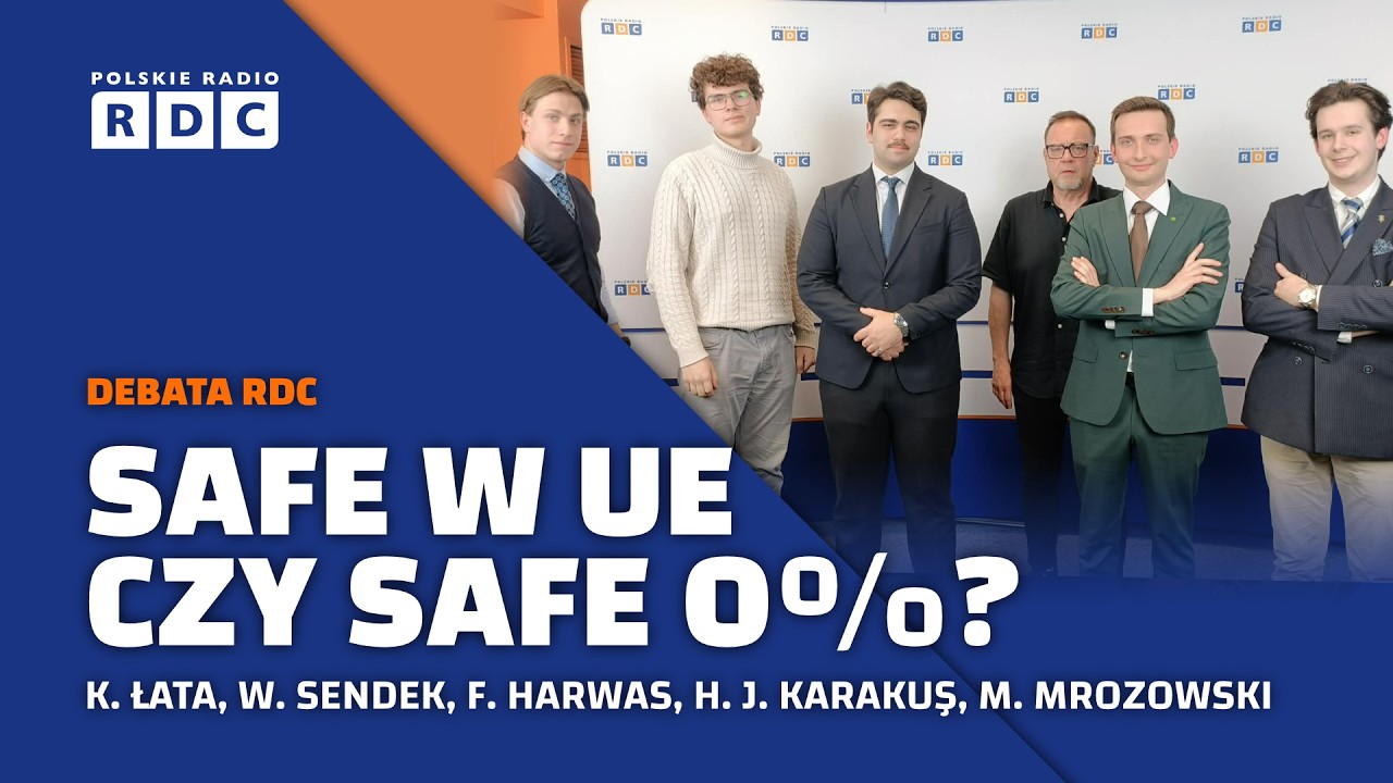 SAFE w UE czy SAFE 0%? Debata młodych o bezpieczeństwie Polski | Debata RDC