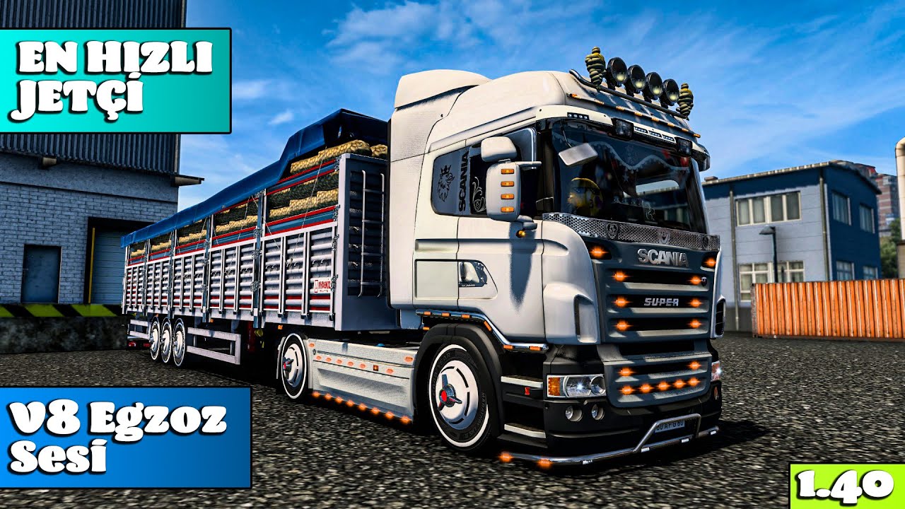 Jet'e Gidiyoruz | Euro Truck Simulator 2 | 1.40