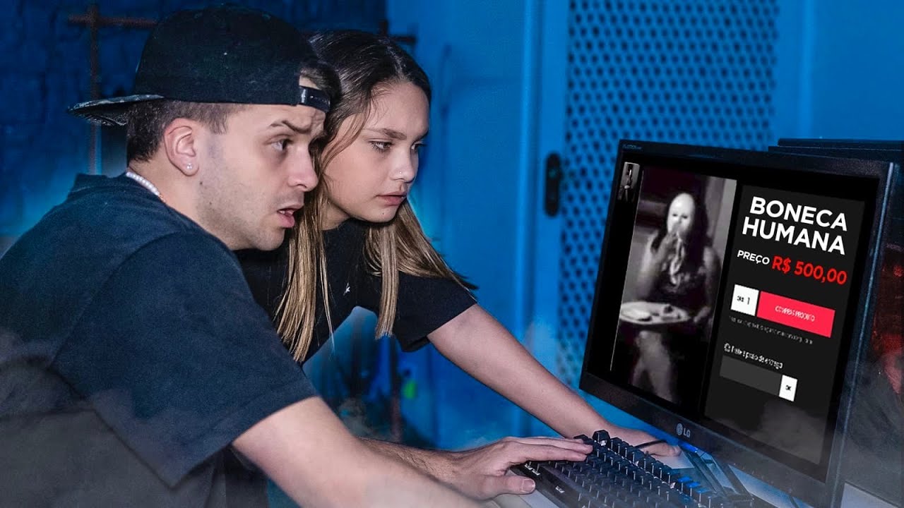 COMPRAMOS UMA BONECA HUMANA NA DARK WEB e ela apareceu de verdade!
