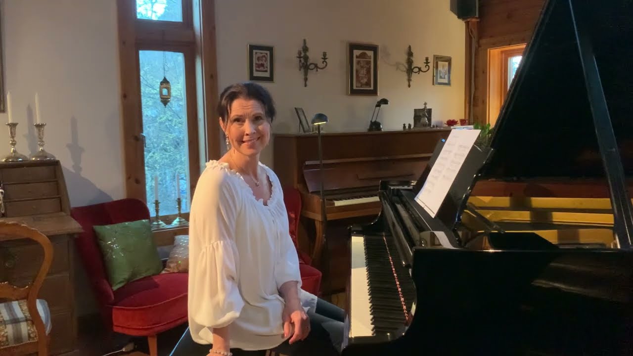 Himlen Är Oskyldigt Blå Blue Virgin Isles T. Gärdestad Ulrika A. Rosén, piano.
