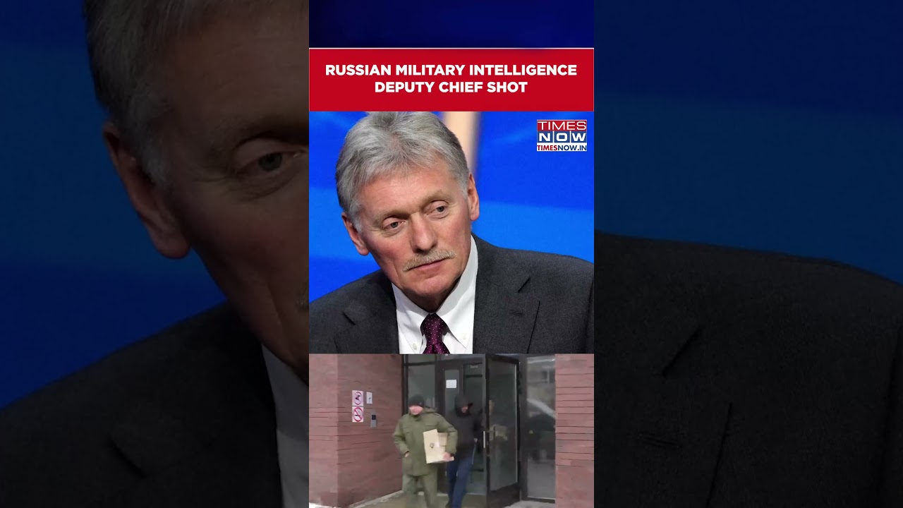 Russian Military Intelligence Deputy Chief Shot And Wounded In Moscow #shorts