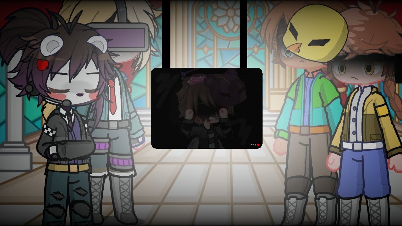 FNaF 4 tormentors react to FNaF 4 songs || 4/10(?) ||  My AU