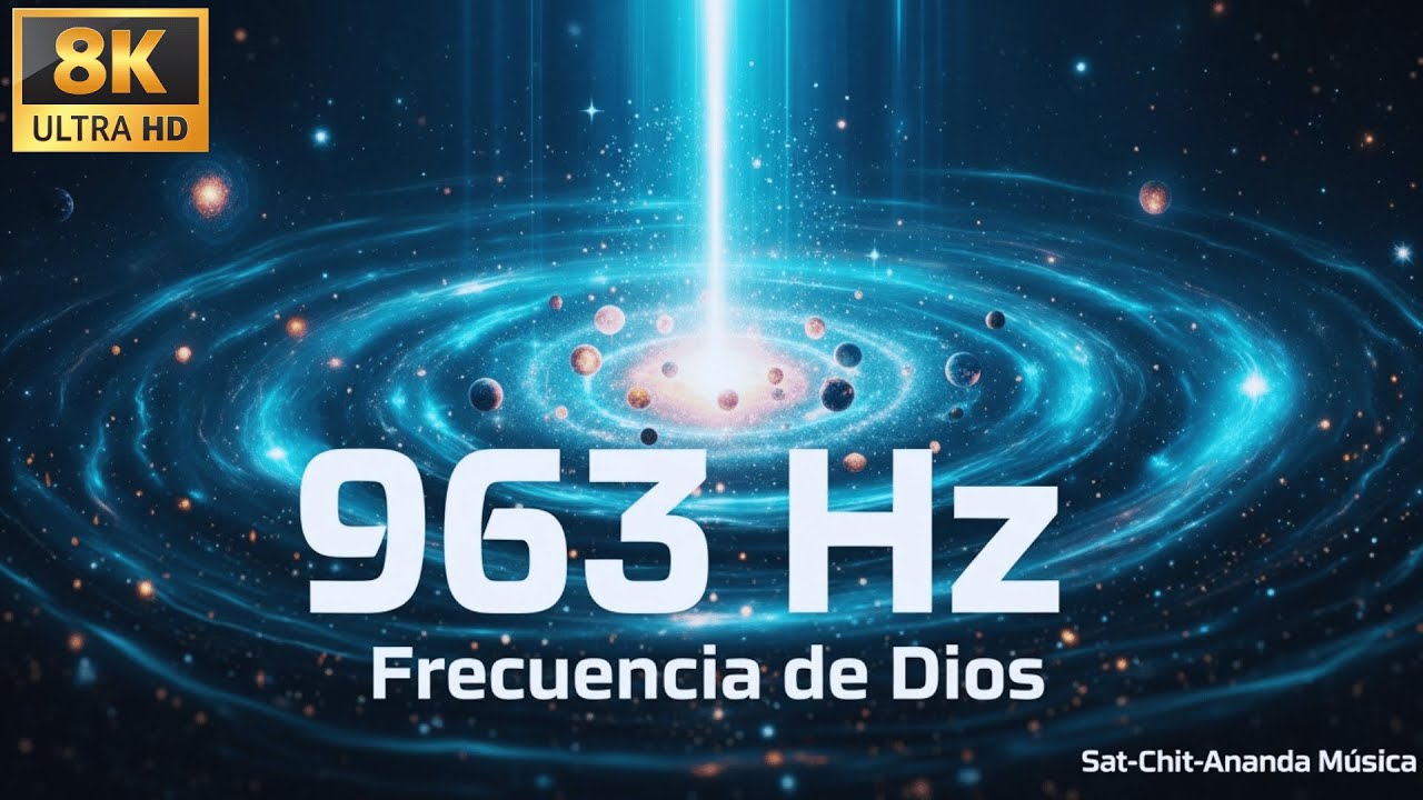 FRECUENCIA DE DIOS 963 Hz  ATRAE MILAGROS, BENDICIONES, AMOR Y PAZ EN TU VIDA