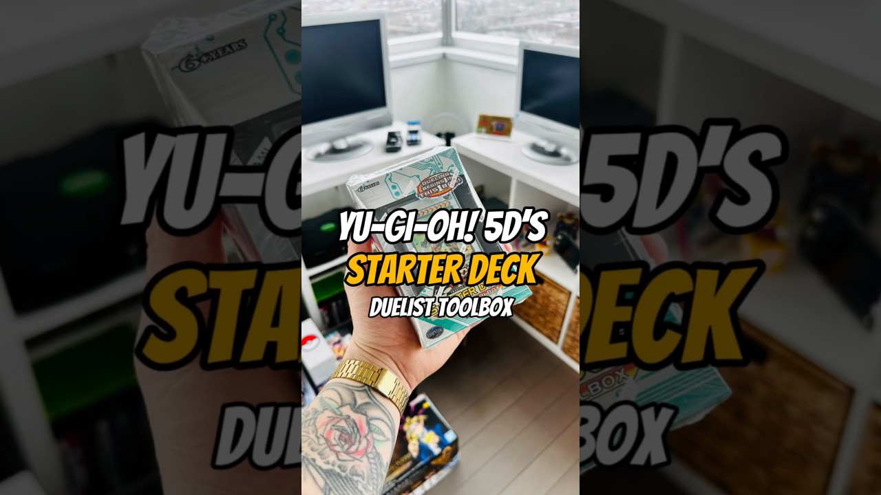 OPENING YU-GI-OH! 5D’s : STARTER DECK - DUELIST TOOLBOX #yugioh #opening #asmr #shorts #short