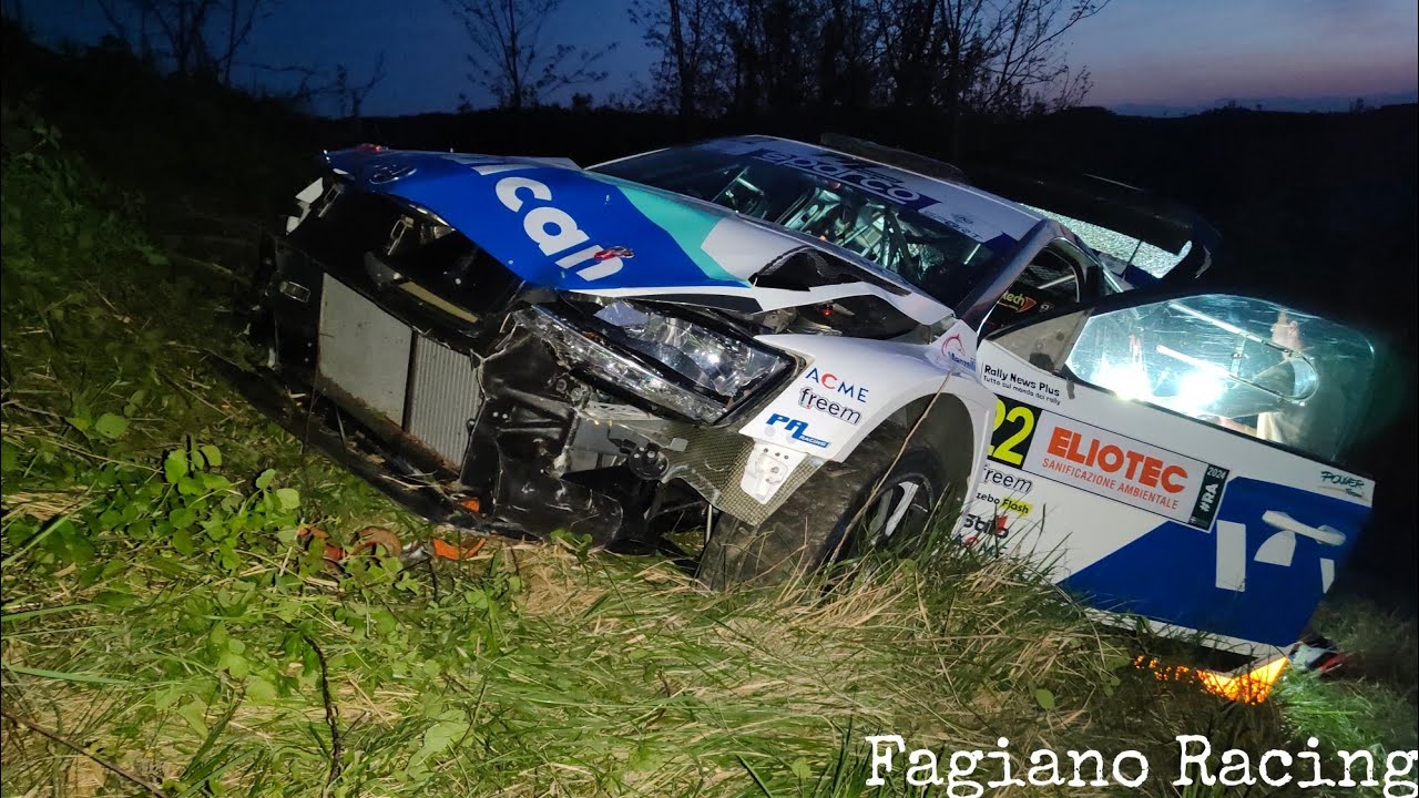 Rally Alba Regione Piemonte 2024| BIG CRASH, BIG CUT & MAXIMUM ATTACK