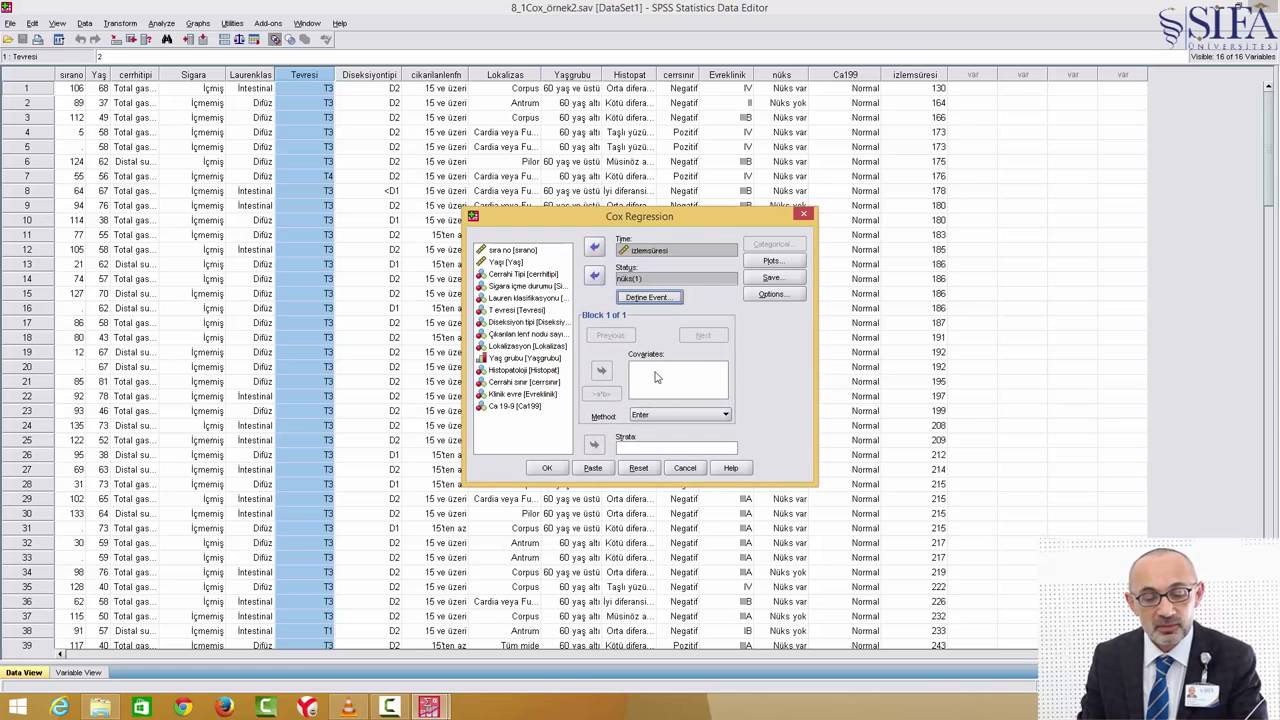 Cox Regresyon SPSS Uygulaması