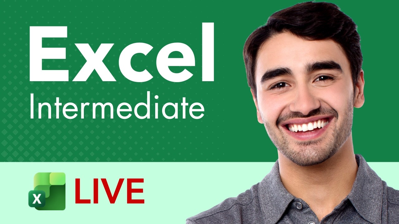 Excel Intermediate - LIVE