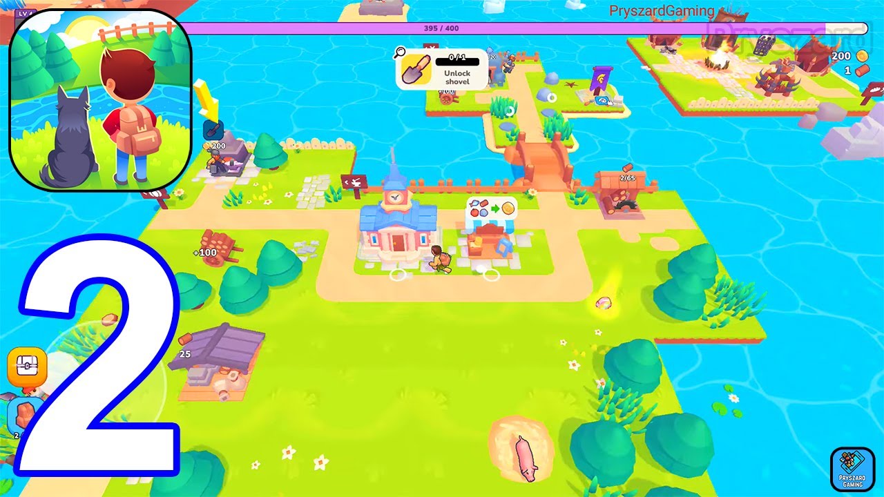 Dreamdale - Fairy Adventure - Gameplay Walkthrough Part 2 Shovel & Farm Upgrade (iOS,Android)