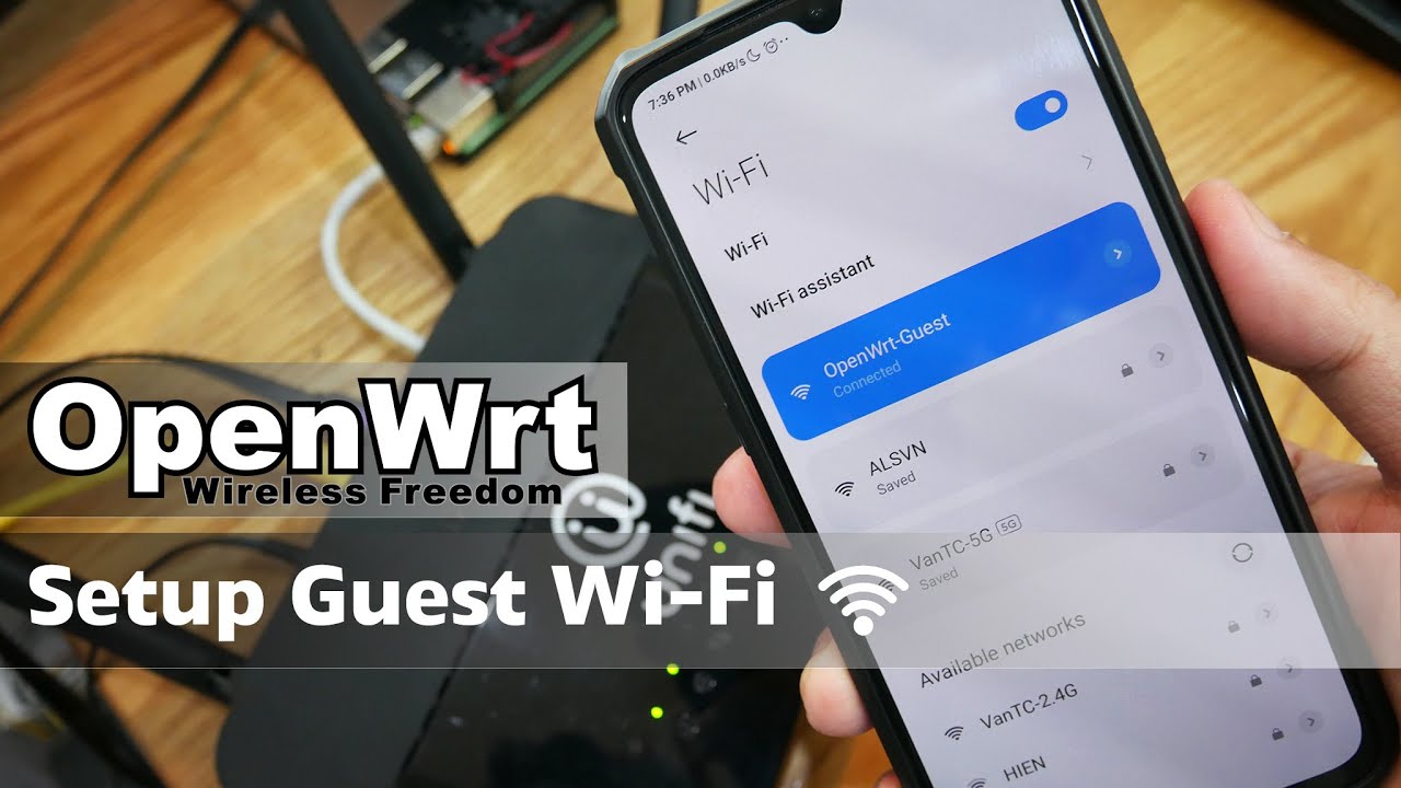 OpenWRT &mdash; Настройка гостевой сети Wi-Fi