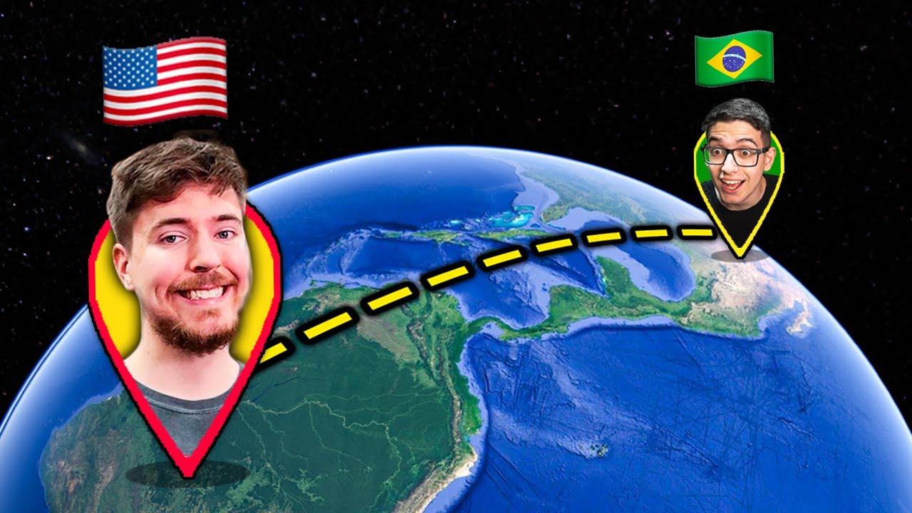 Я отправился в город MrBeast, чтобы найти его