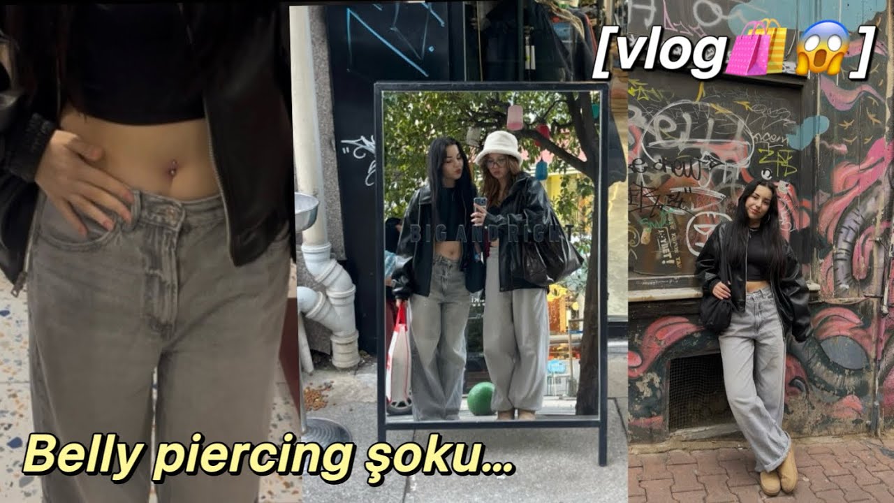 Bestimle bir gün | kadıköy, alışveriş ve piercing😱🛍️
