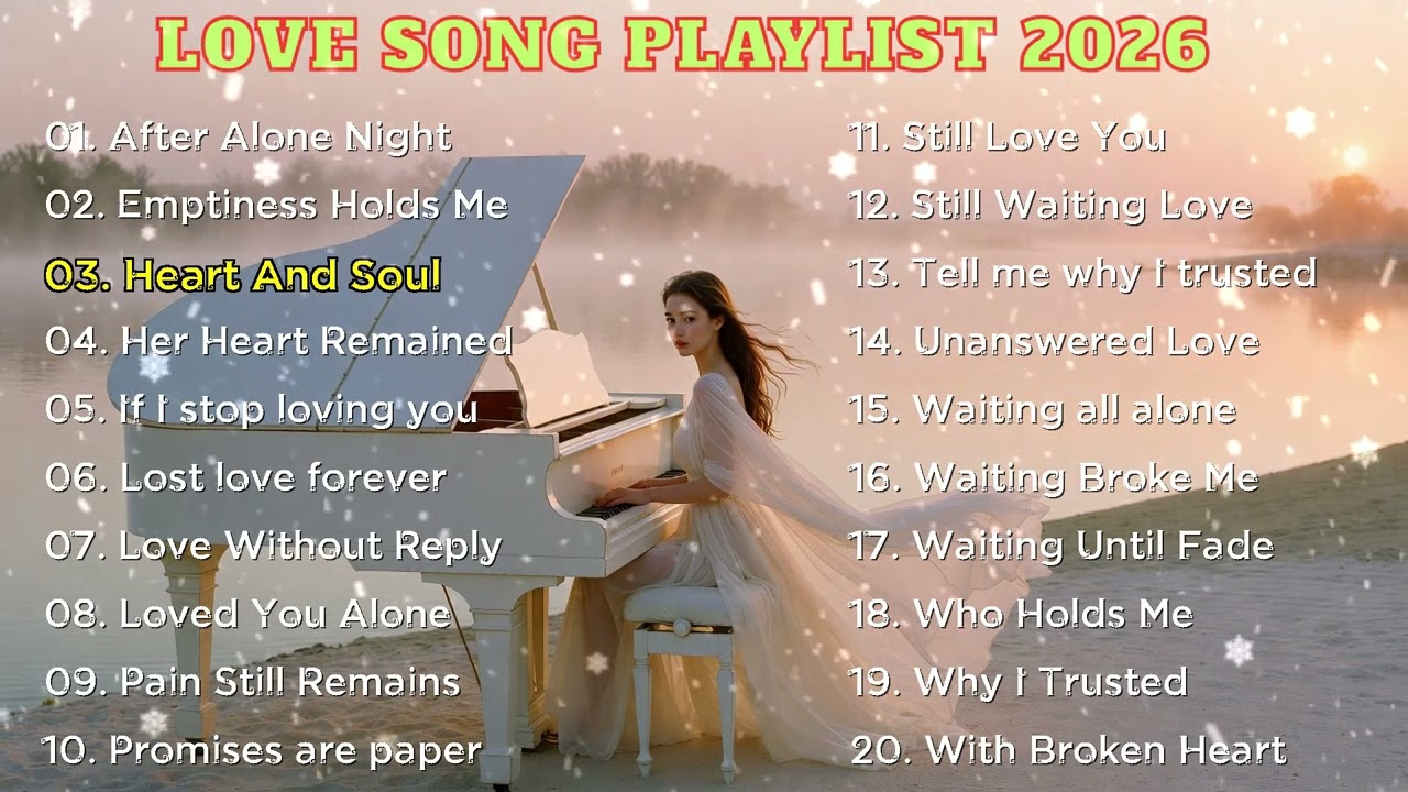 Nita Rossa - Heart Break Album – Broken Waiting 🎹💔| Emotional Piano Sad Songs Collection