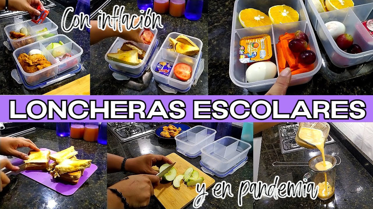 🍱LONCHERAS ESCOLARES/ LOS ROLES DE EDY