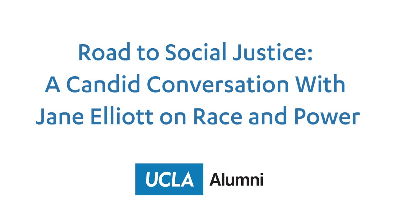 Road to Social Justice: A Candid Conversation With Jane Elliott on Race and Power