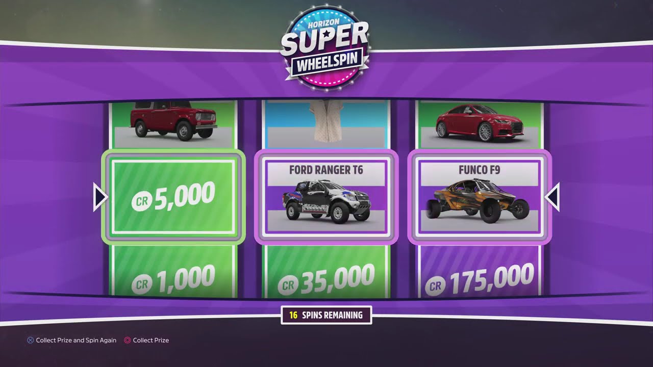 Opening 20x Super Wheel Spins FH5 - PS5 Pro