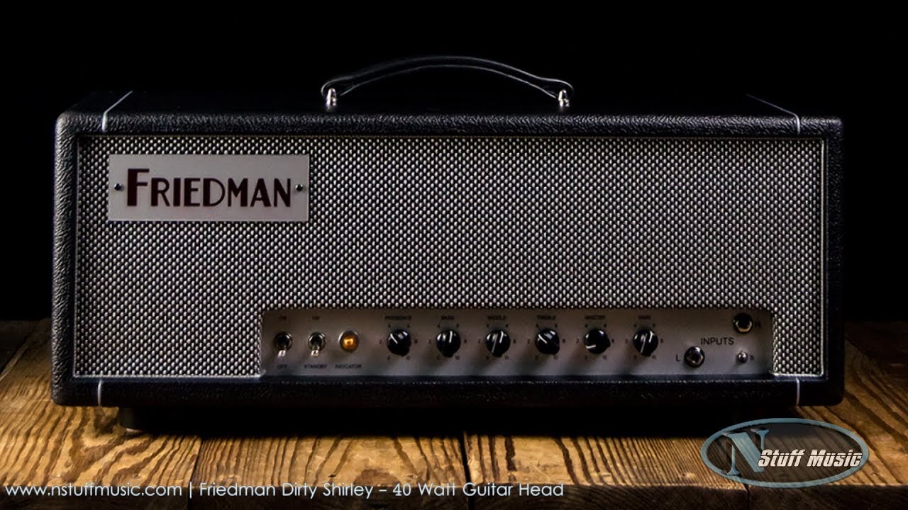 Friedman Dirty Shirley - 40 Watt Guitar Head