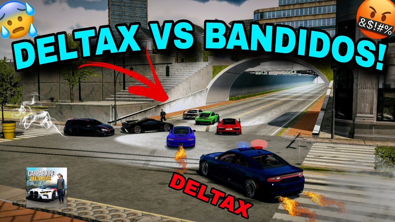 ME CONVERTÍ EN POLICIA Y TUVE UNA PERSECUCIÓN CONTRA LADRONES 😱🔥 | Car Parking Multiplayer 