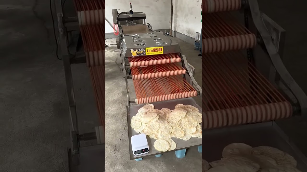Cuptor transportor pentru p&acirc;ine Roti, Chapati, Peta