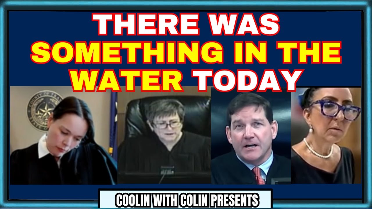 Court Was Crazy Today - There Was Something In The Water