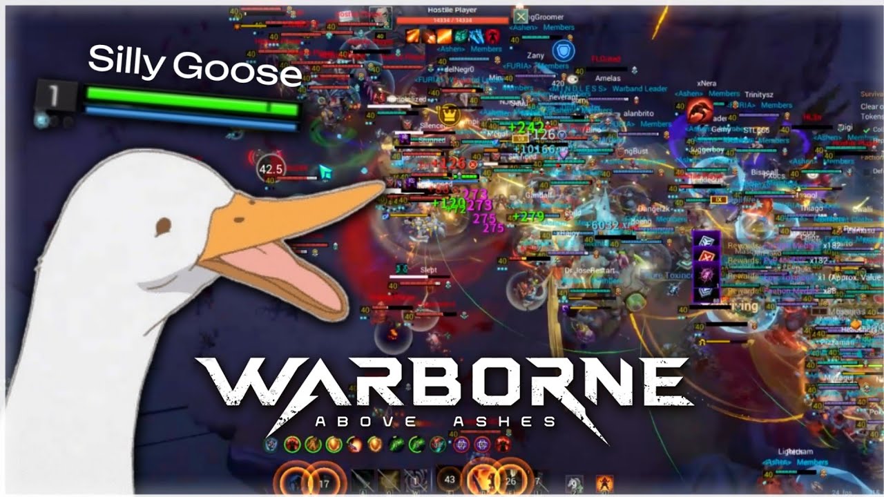 Warborne Above Ashes | Silly Goose #WarBorne