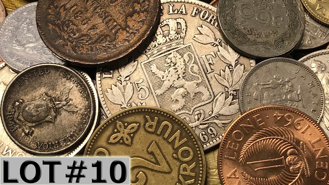 HUGE 1800s SILVER World Coin Found Loot Bag Searching - Great Finds - Lot #10