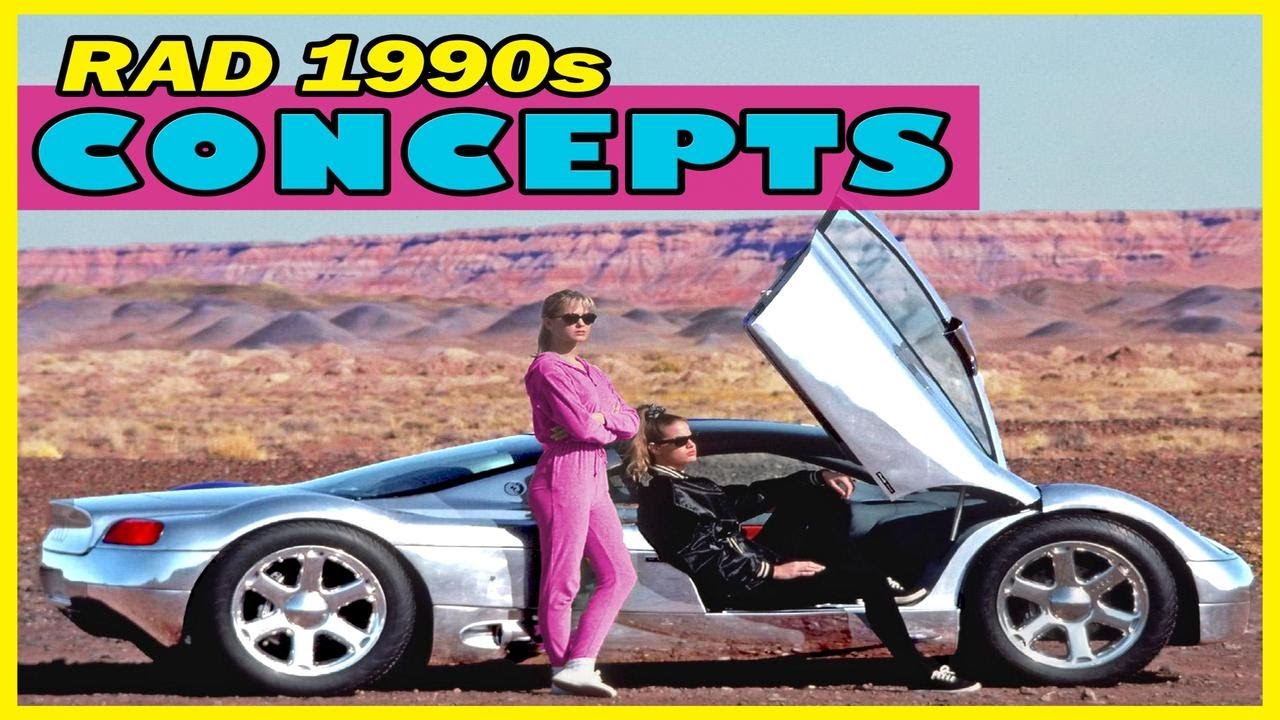 Top 10 Mind-Blowing 1990s Concept Cars Hidden From The Public | Decades Of History