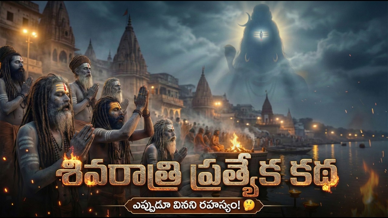 మహా శివరాత్రి ప్రత్యేక కథ | నీలకంఠుడి త్యాగం & మార్కండేయుడి అద్భుతం | Maha Shivaratri Story