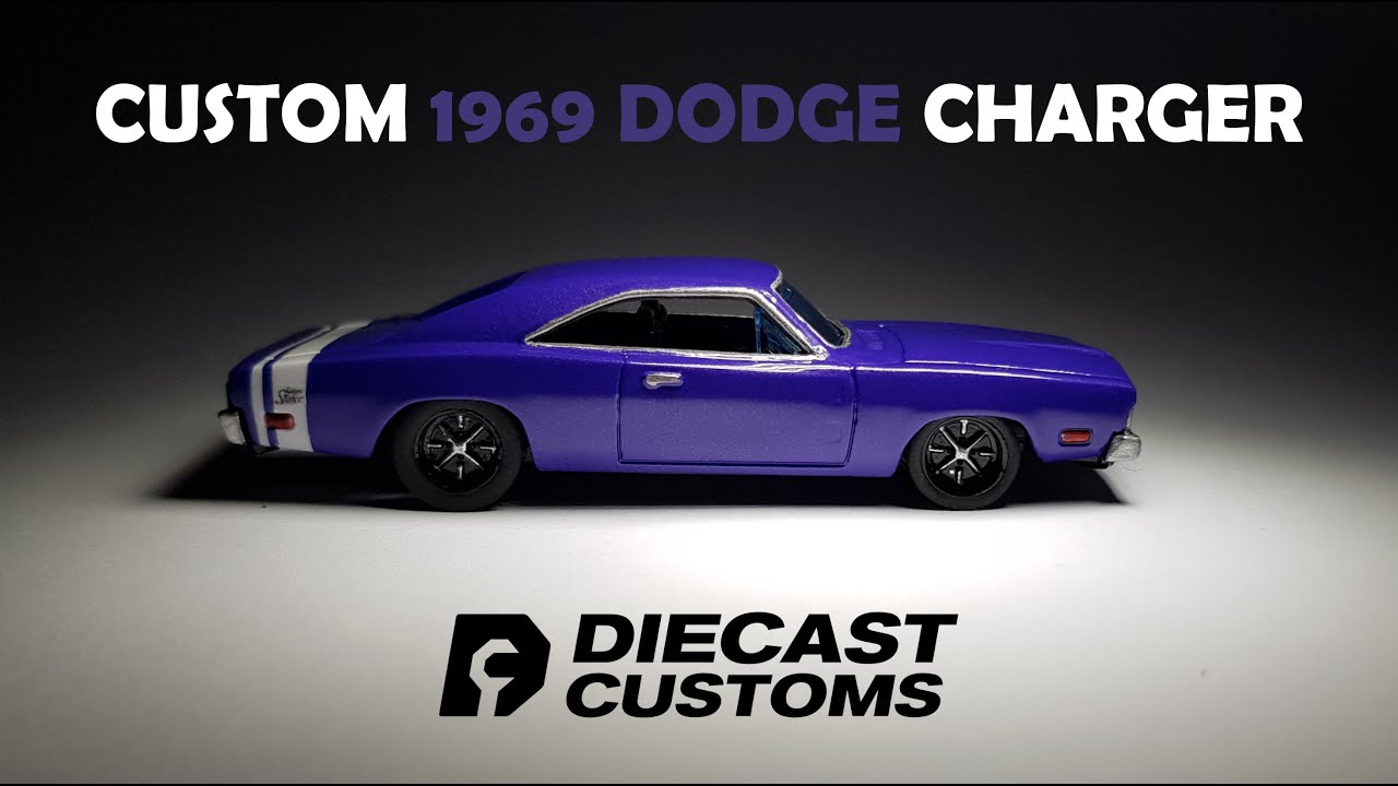 Custom Hotwheels 1969 Dodge Charger
