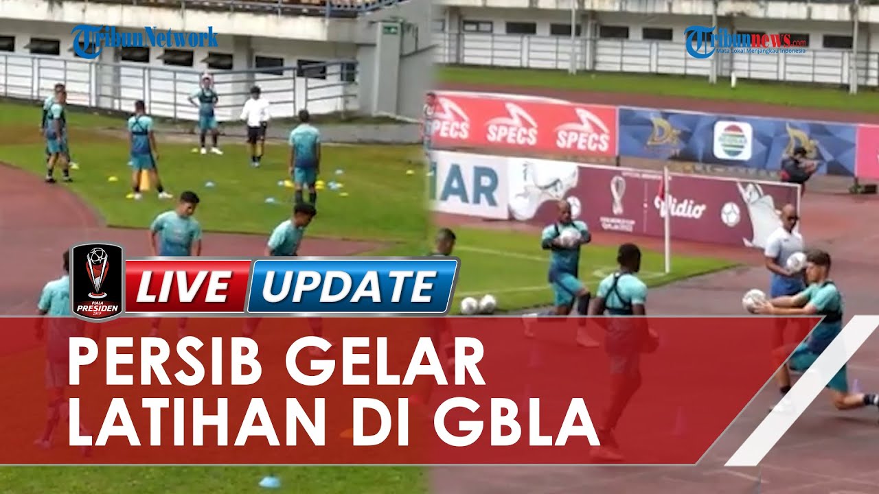 Pasca Rehat Sehari, Persib Bandung Gelar Latihan di GBLA, Siapkan Formasi Serang Lawan Persebaya