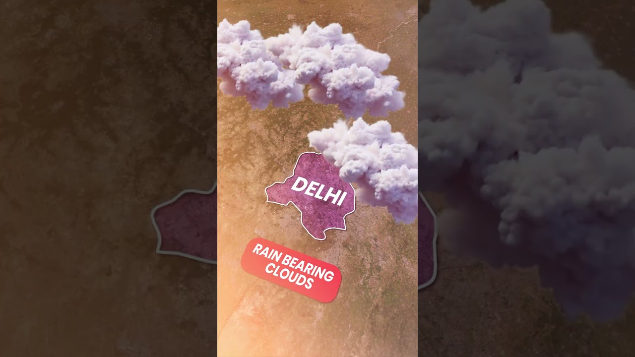 Delhi&rsquo;s Artificial Rain: Real Solution or Just Eyewash? 🌧️ | Cloud Seeding Explained