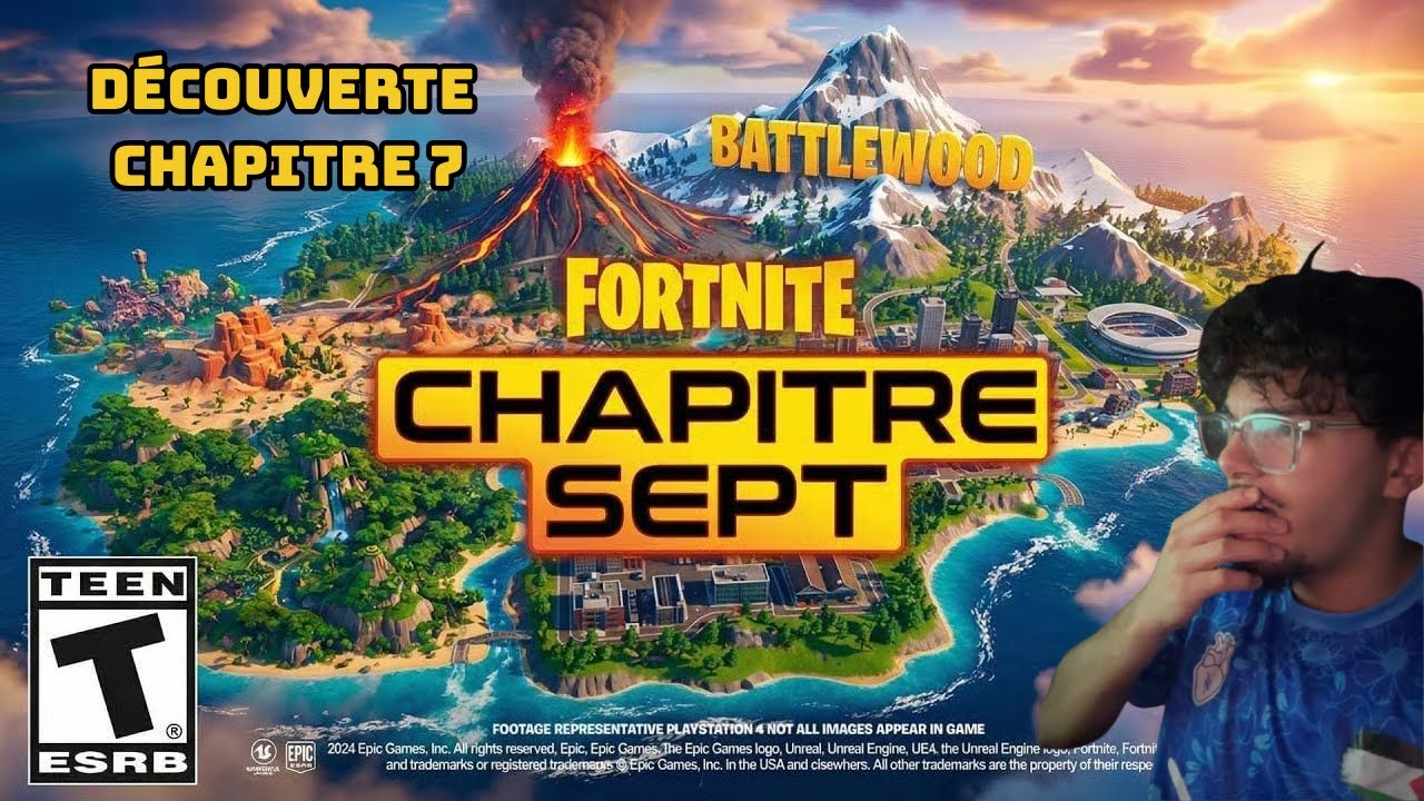 On découvre le nouveau CHAPITRE de Fortnite !