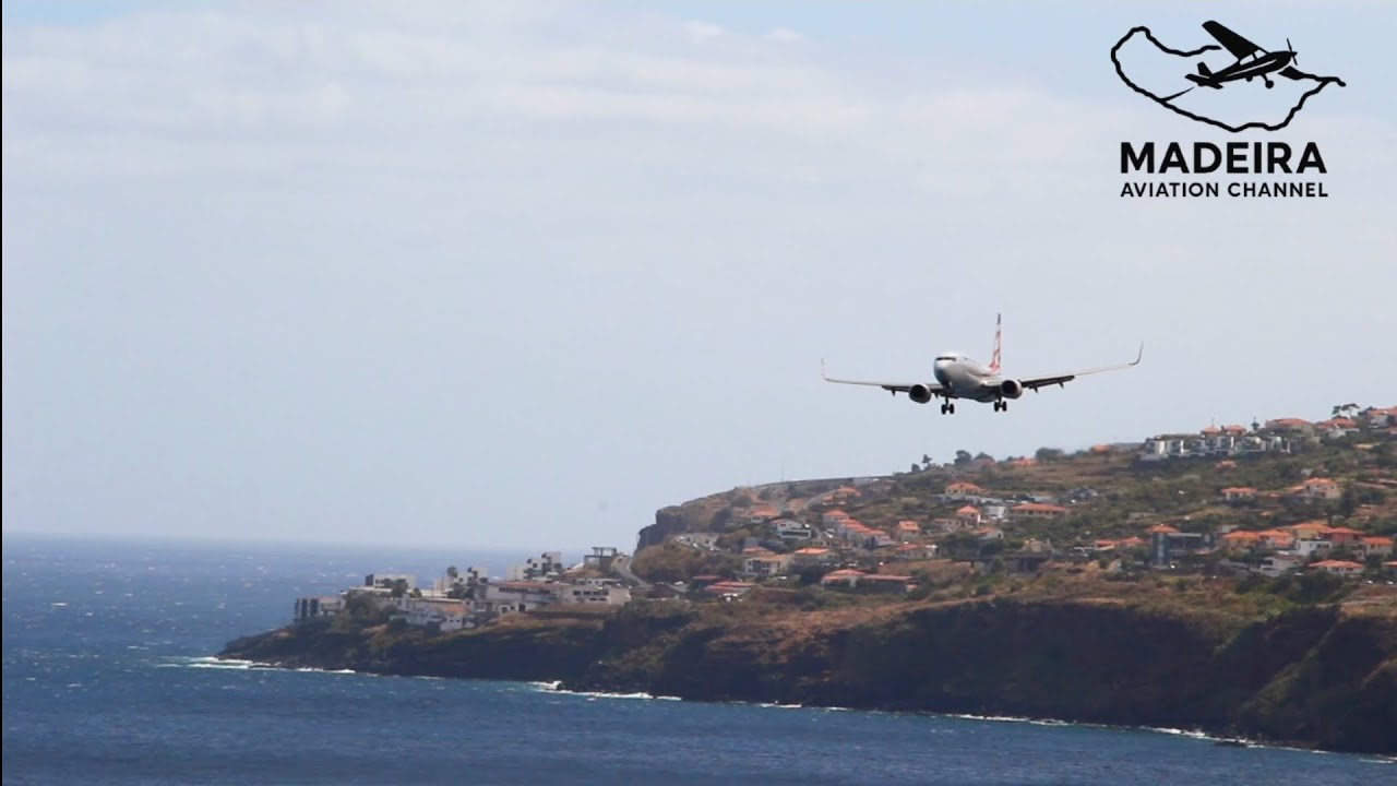 5 MINUTES OF CHALLENGING TAKEOFFS AND LANDINGS AT MADEIRA AIRPORT