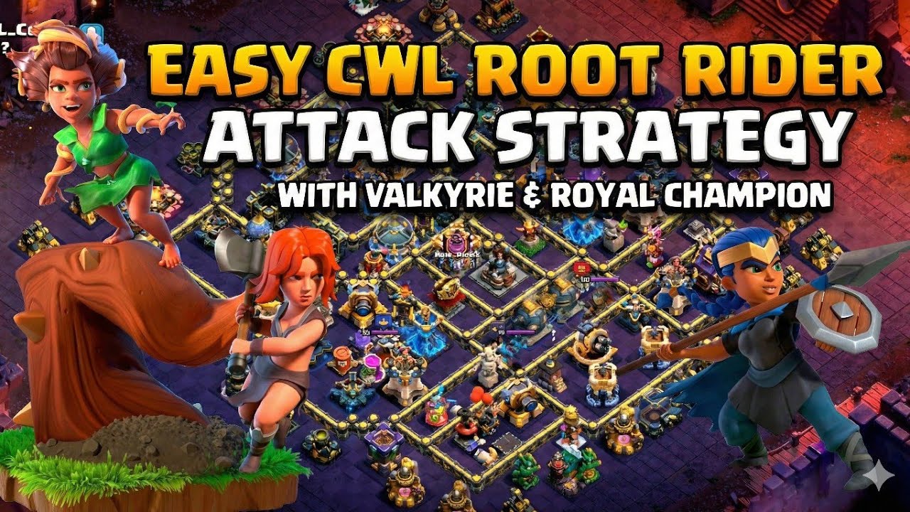 CWL Attack Stratergy Easy way to score perfect cwl RR Attack