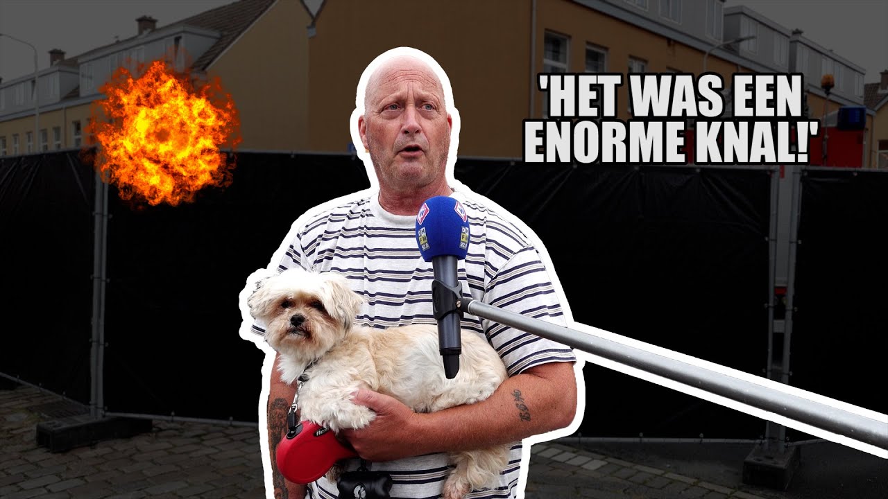 Auto ontploft in Scheveningse straat: 'Ik sta nog te bibberen'