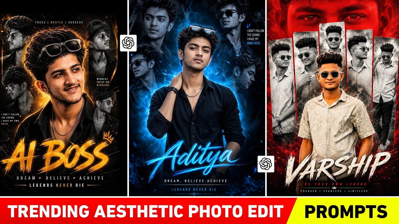 Instagram trending aesthetic ai photo prompts | Aesthetic ai photo prompt | Chatgpt photo editing