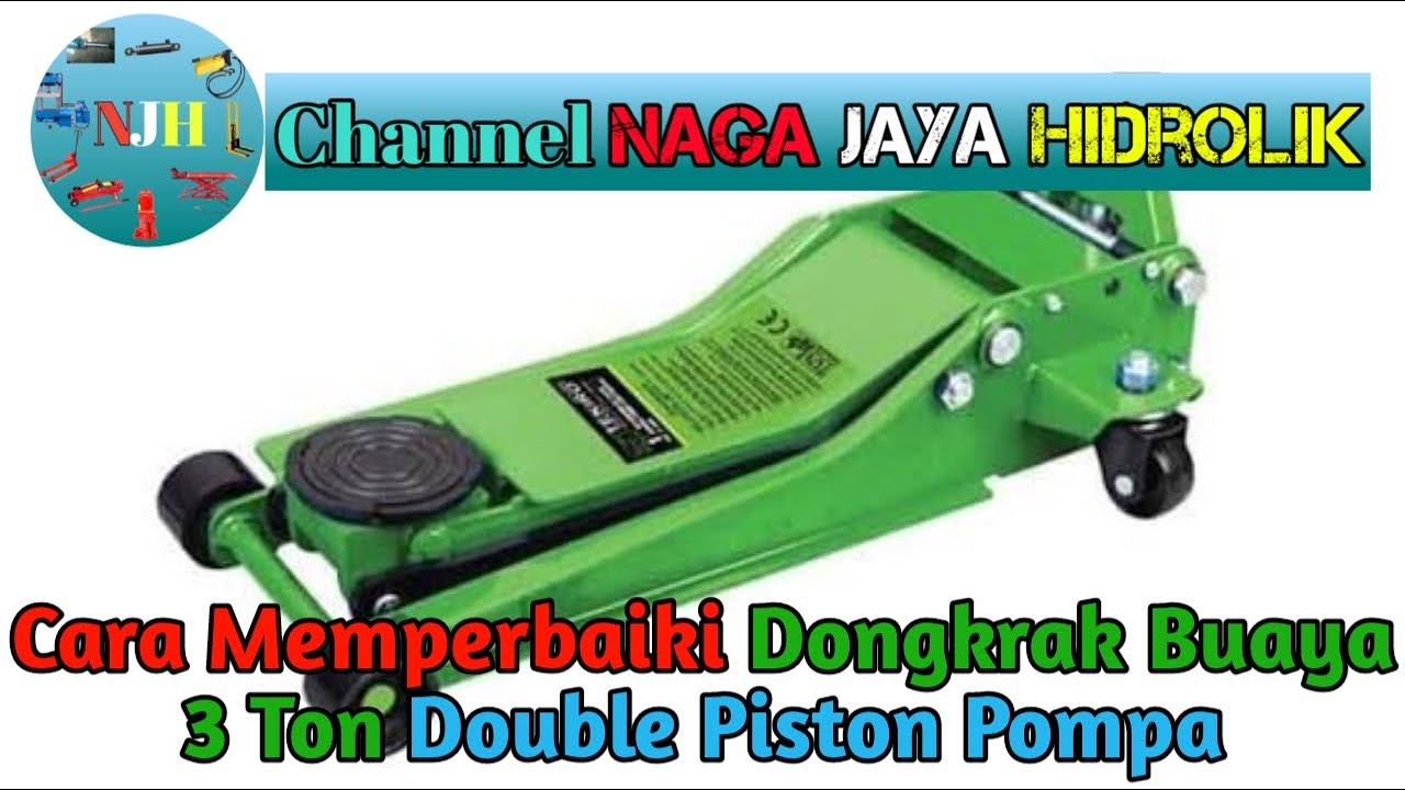 Cara Memperbaiki Dongkrak Buaya 3 Ton Double Piston Pompa | Service Dongkrak Buaya Ceper Tekiro